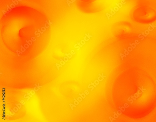 orange background