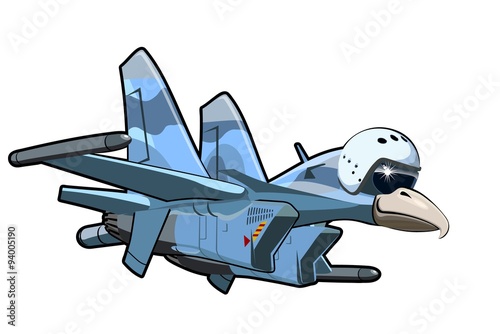 Cartoon Jetbird 4