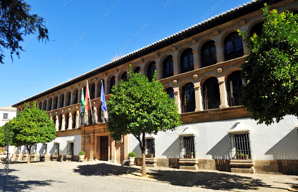 Obraz premium Ayuntamiento de Ronda, provincia de Málaga, España