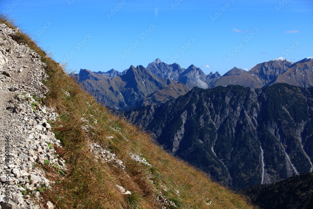 Blick vom Gundsattel Blick vom Gundsattel