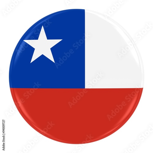 Chilean Flag Badge - Flag of Chile Button Isolated on White Free Download Chilean Flag Badge - Flag of Chile Button Isolated on White - GFXLoad