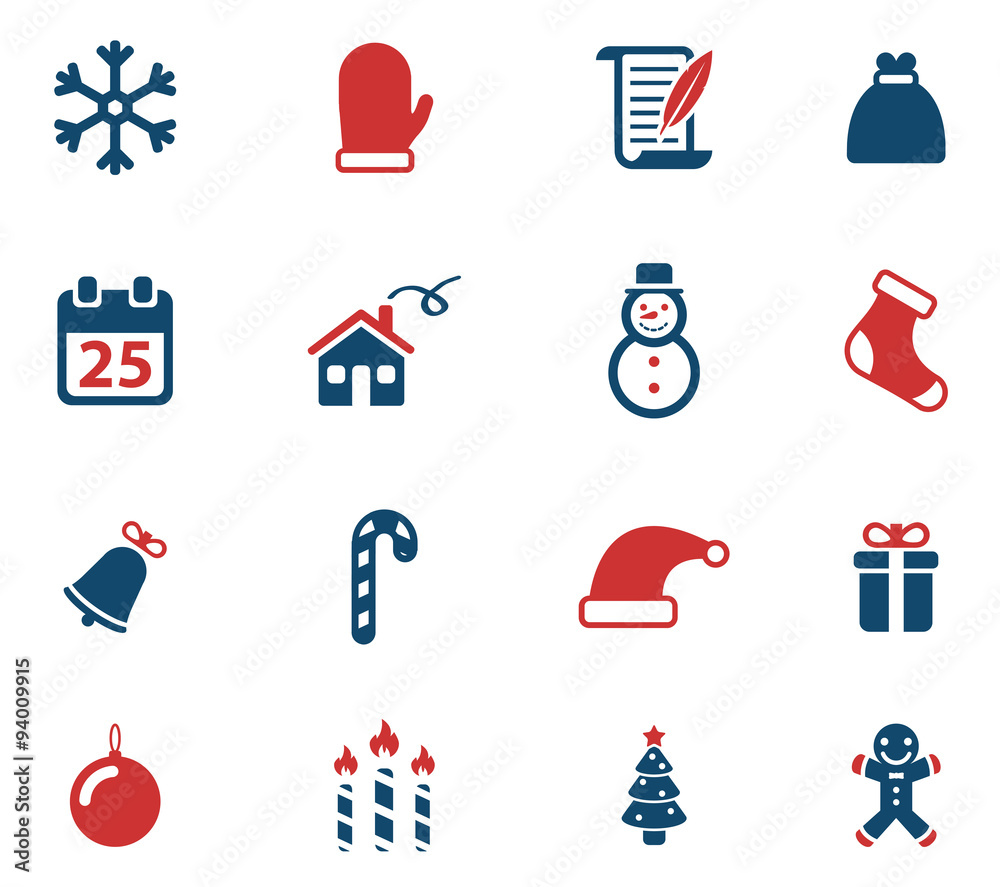 Christmas simply icons Christmas simply icons