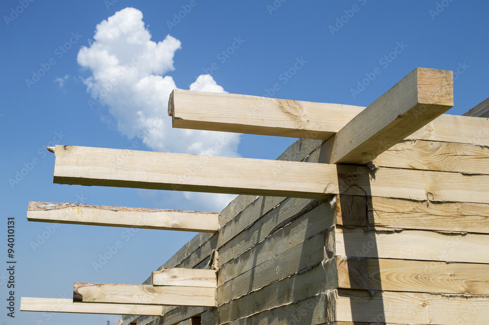 The wooden house The wooden house