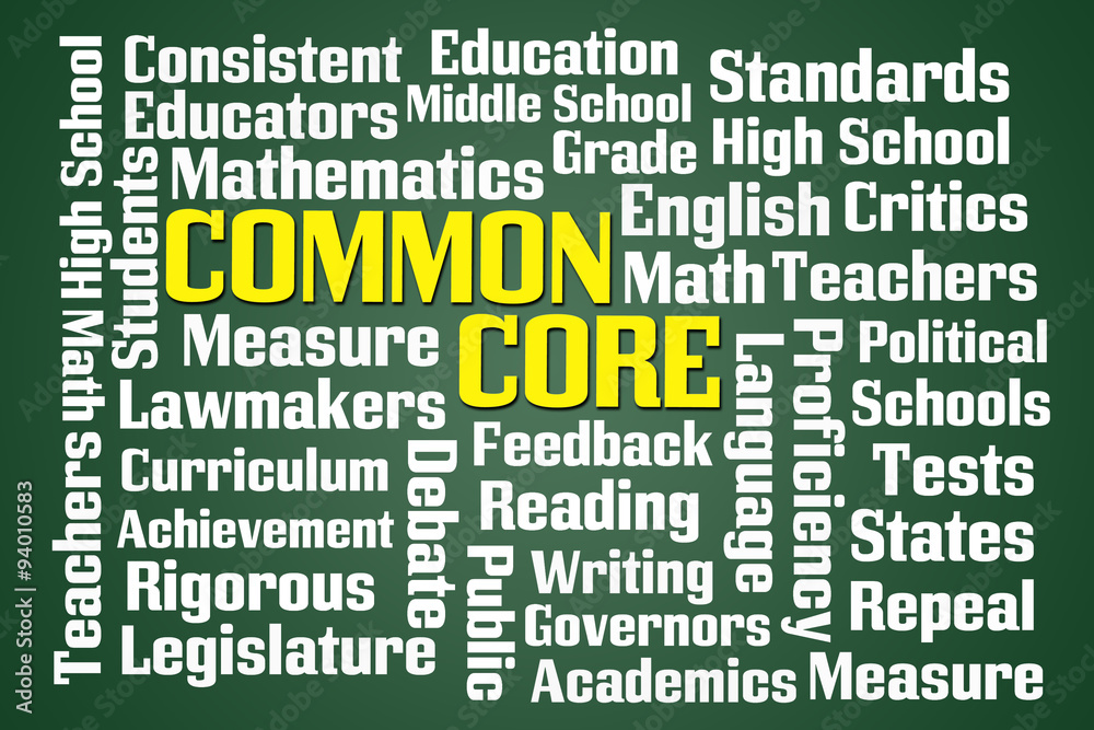 Common Core Word Cloud