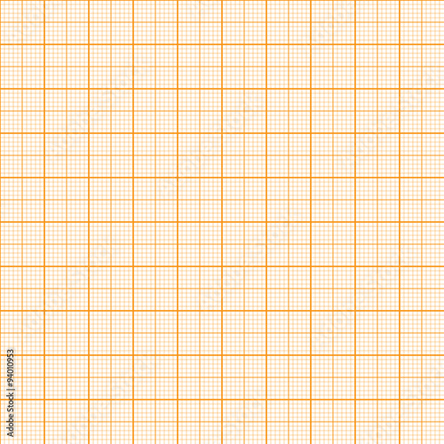 Vector graph millimeter paper seamless pattern