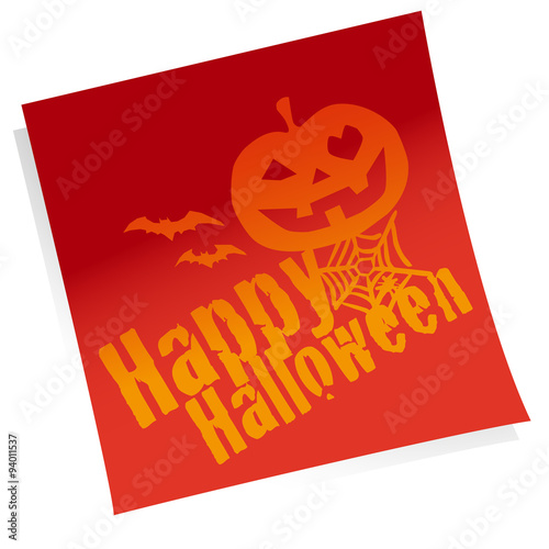 Happy Halloween, Post-it