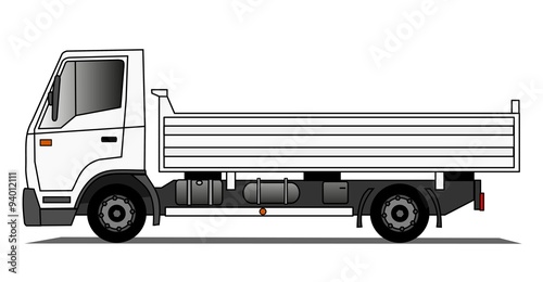Tipping truck