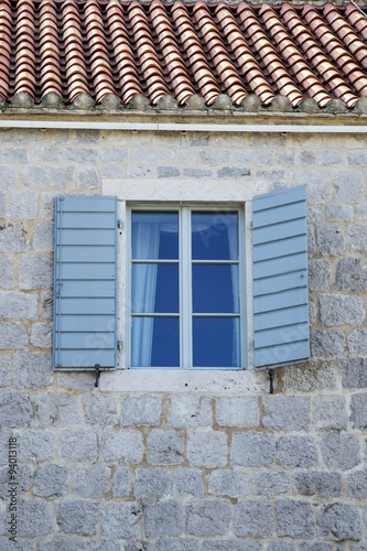 Window at Korcula, Croatia