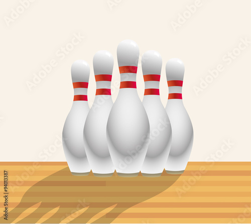 SKITTLES IN BOWLING ALLEY