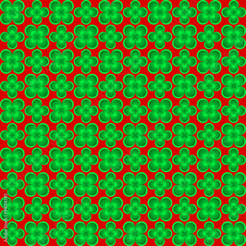 Abstract flower seamless pattern. Editable vector. Eps 10