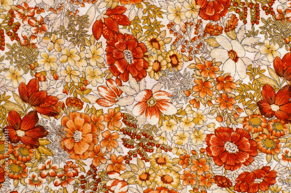Fall Floral Digital Papers, Dusty Orange Rust Flower Patterns, Photography  Backdrop - Essem Creatives