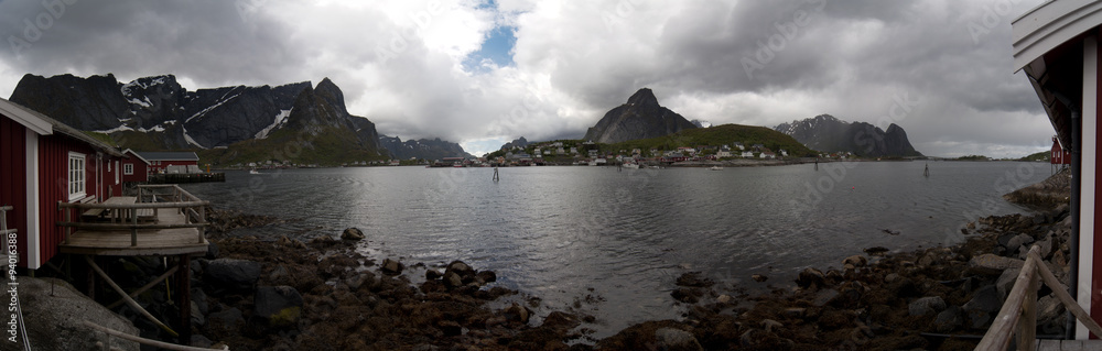 Reine / Reine is a fishing village and the administrative centre of the municipality of Moskenes in Nordland county, Norway.