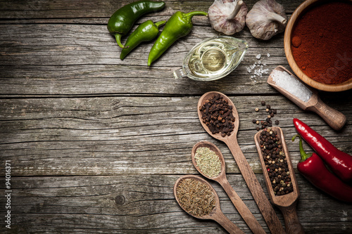Fototapeta Naklejka Na Ścianę i Meble -  Variety of spices