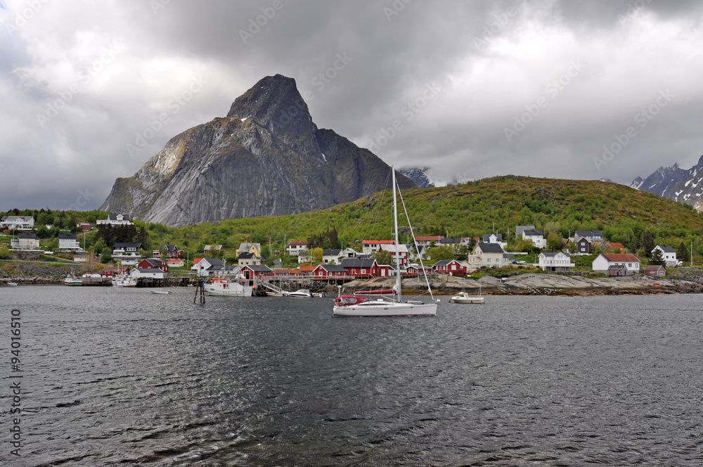 Reine / Reine is a fishing village and the administrative centre of the municipality of Moskenes in Nordland county, Norway.