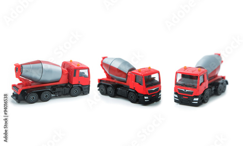Mix toy construction transport collection set.