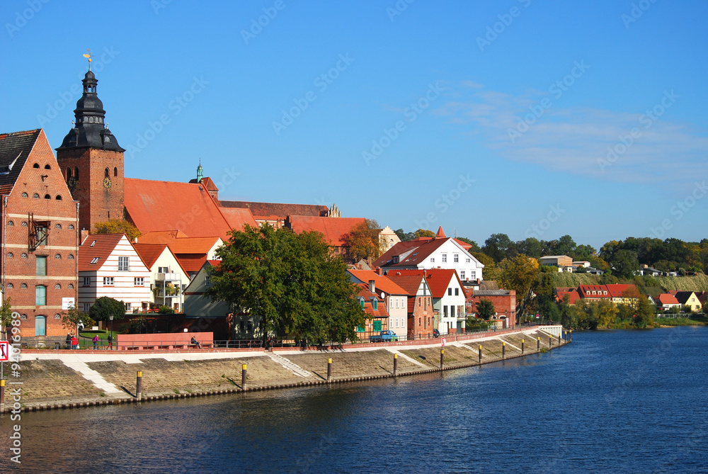 Obraz premium Havel in Havelberg