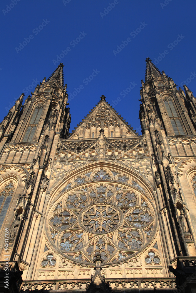 Fototapeta premium St. Vitus Cathedral in Prague Castle