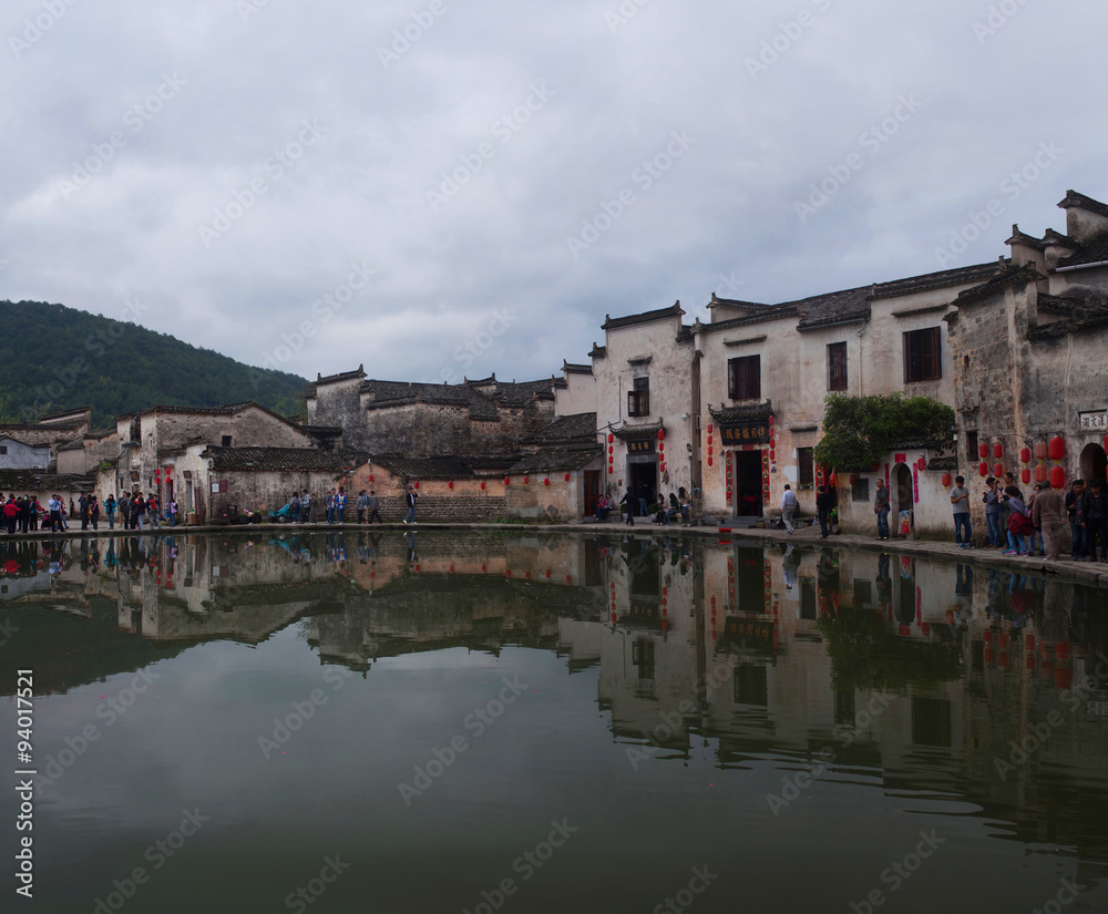 Hongcun Village in Anhui Provunce, China