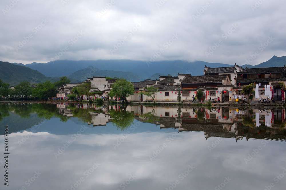 Hongcun Village in Anhui Provunce, China