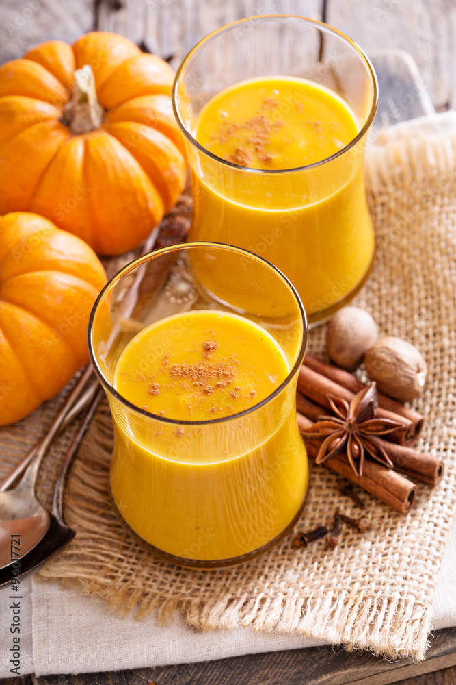 Pumpkin and orange spiced drink Pumpkin and orange spiced drink