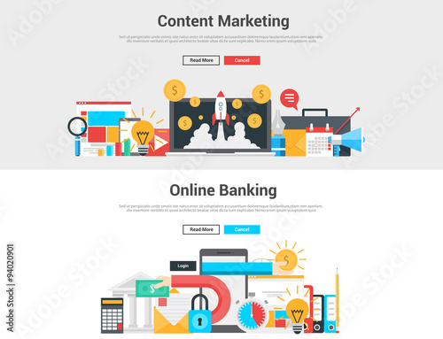 Flat design graphic  image concept