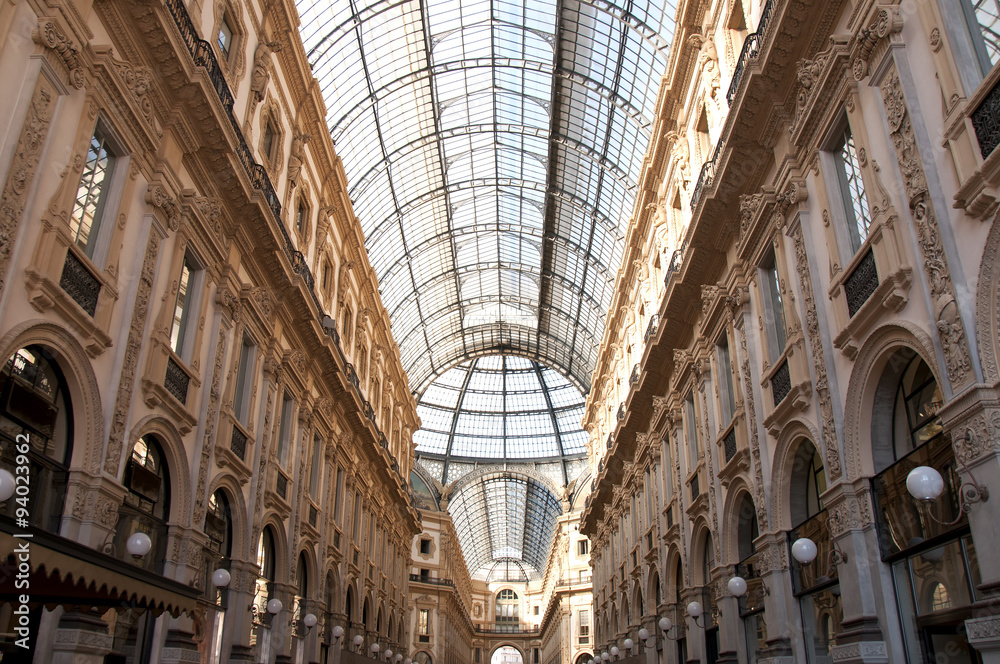 Galleria Vittorio Emanuele II in Milano, Itlay