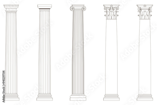 a set of columns