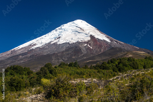 View of Osorno volcano, Chile