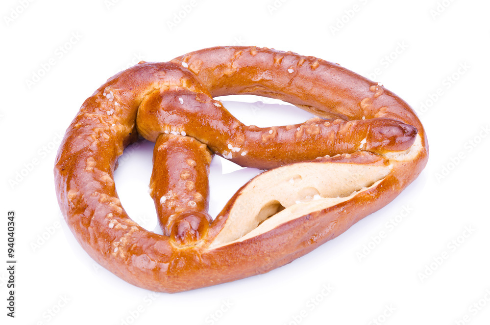 pretzel isolated on white background pretzel isolated on white background