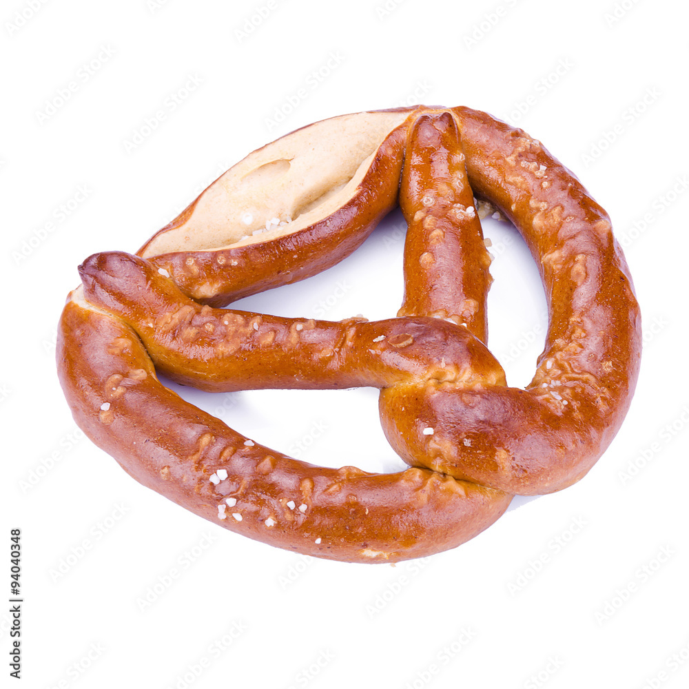 pretzel isolated on white background pretzel isolated on white background