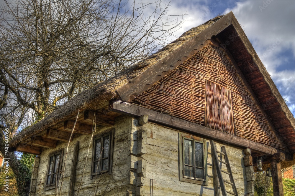 Old wooden house 