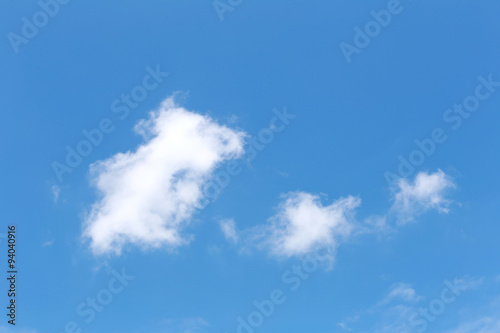 Cloud on blue sky in the daytime. © meepoohyaphoto