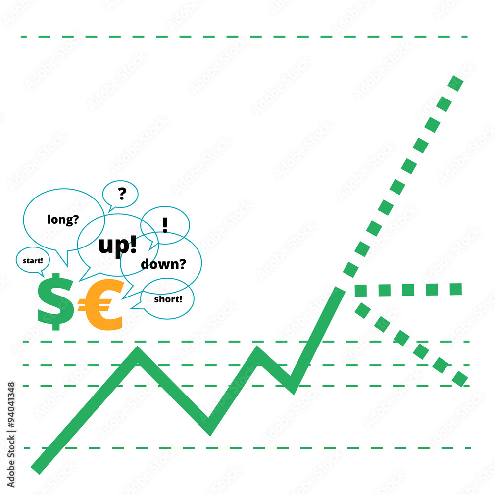 Forex illustration one of the set Forex illustration one of the set