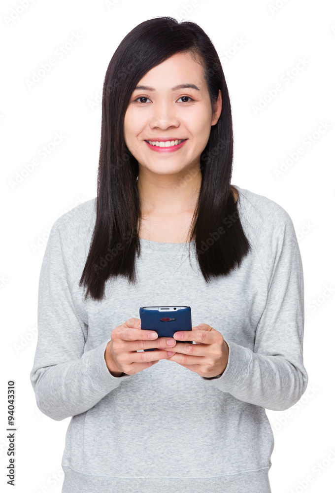 Young Woman use of the mobile phone Young Woman use of the mobile phone