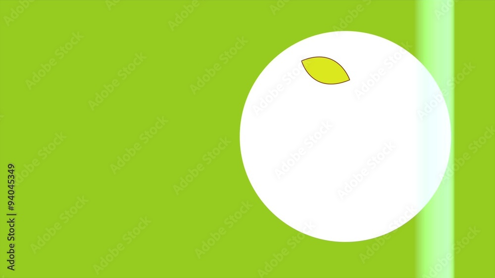 Apple Icon, Healthy food animation Apple Icon, Healthy food animation