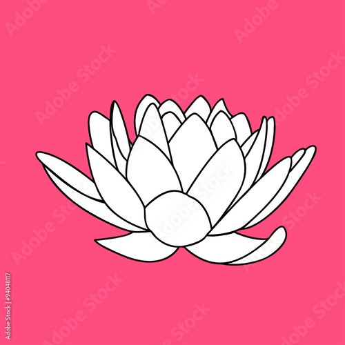 lotus flowers icon