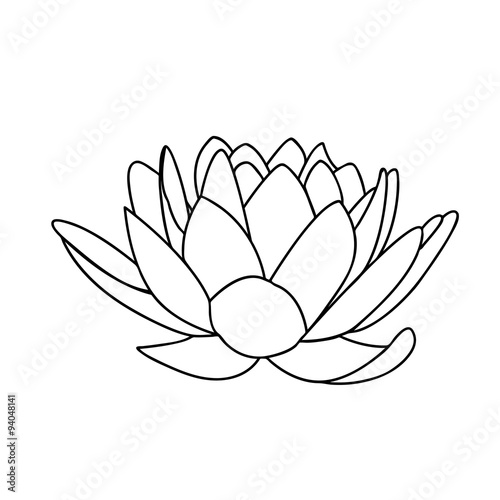 lotus flowers icon