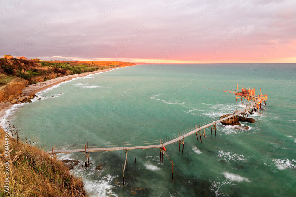 Abruzzo Trabocco a Punta Aderci GPS