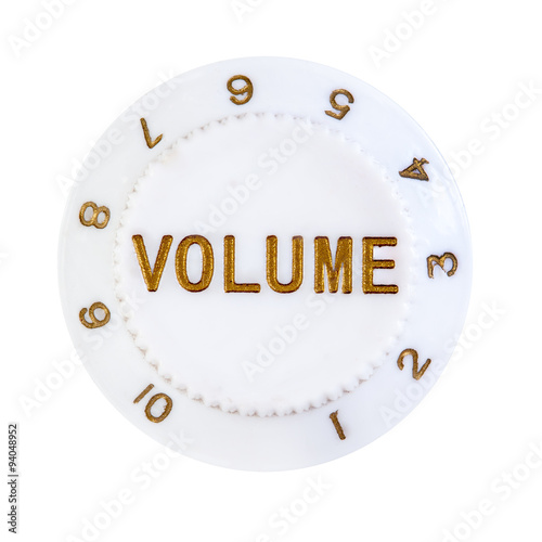 Volume control button