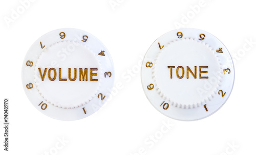 Toneand volume control buttons