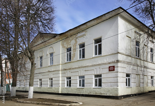 Former building of religious school in Kasimov. Ryazan oblast. Russia