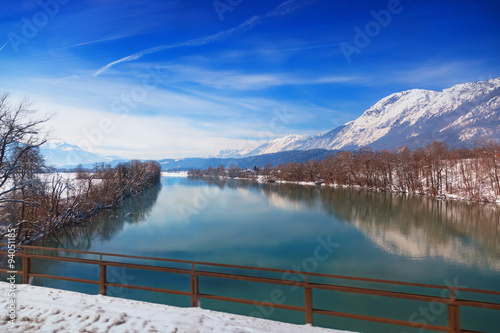 Mountains and river - Austria