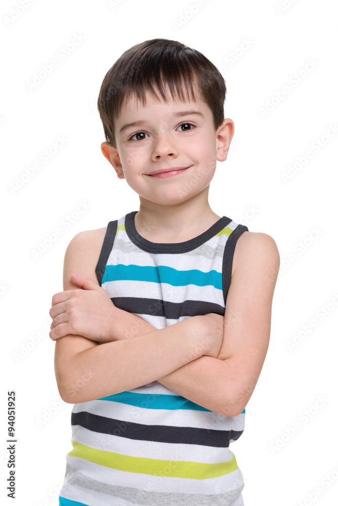 Portrait of a smiling little boy Portrait of a smiling little boy