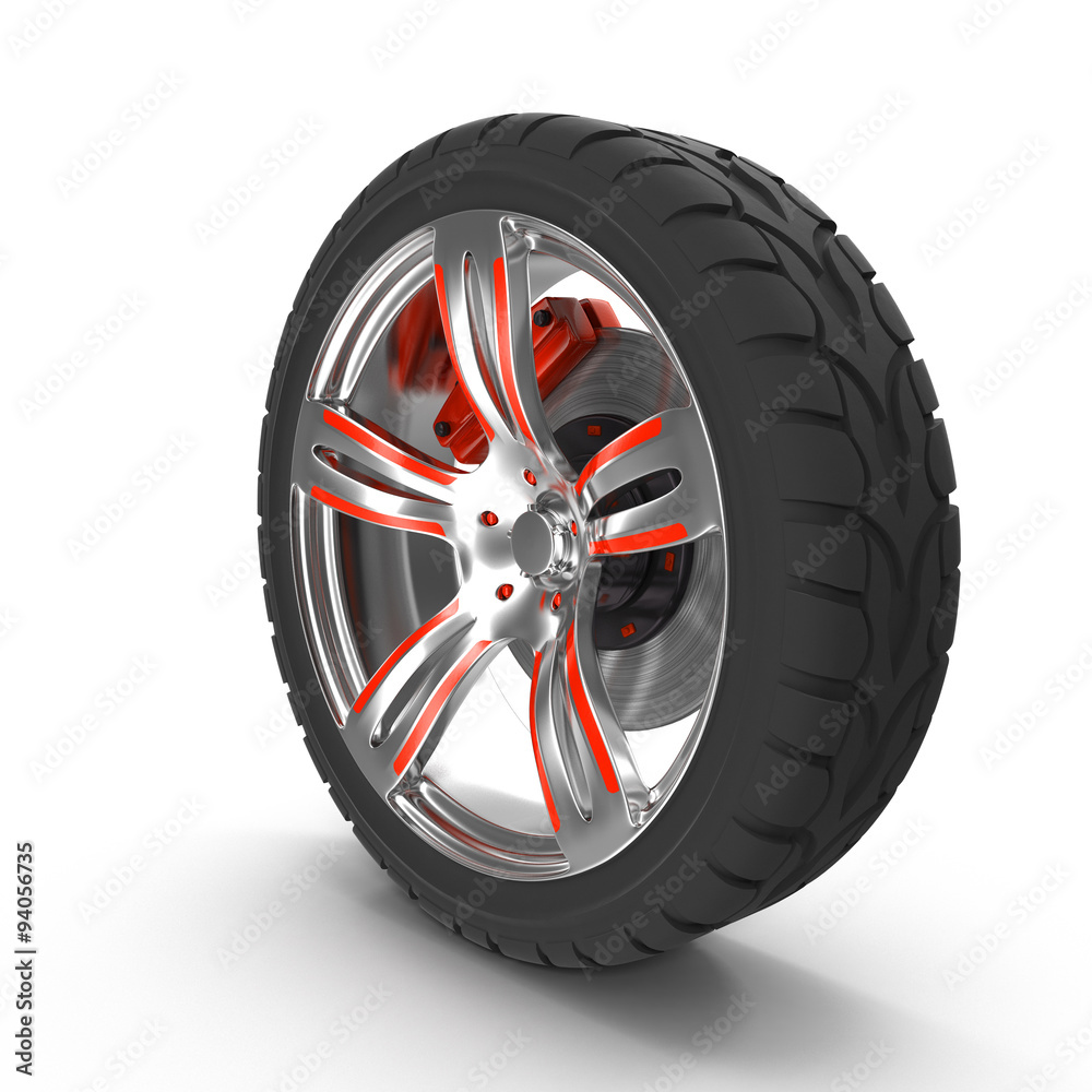 Obraz premium car whee13