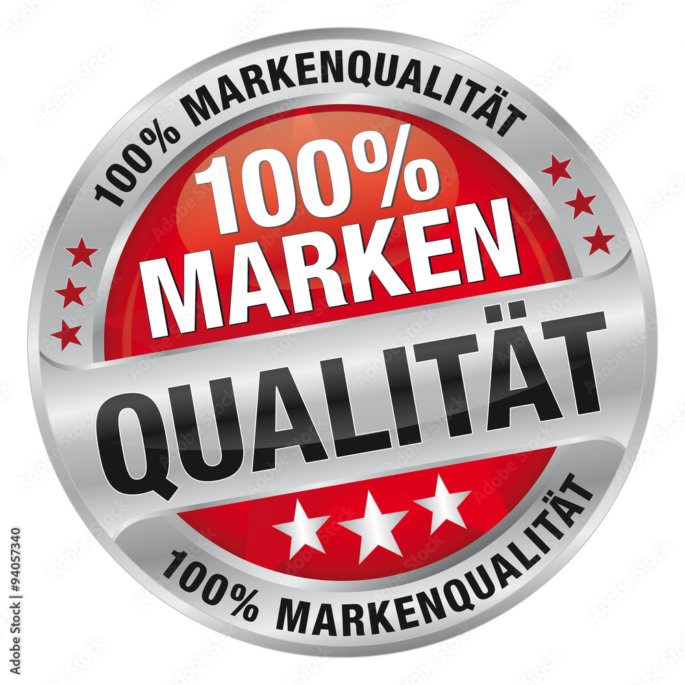 100% Markenqualität 100% Markenqualität