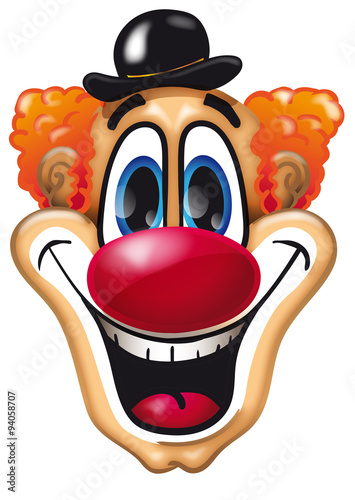 Lachender Clown