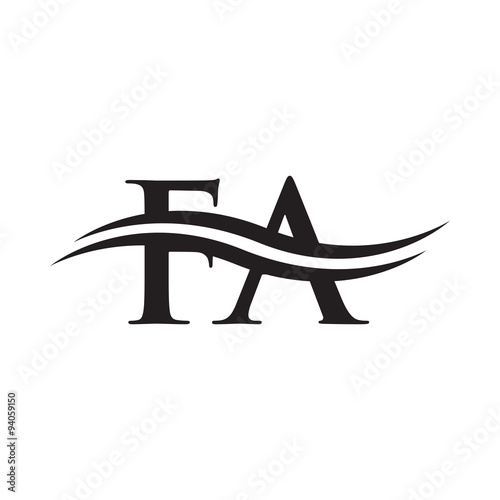initial letter logo