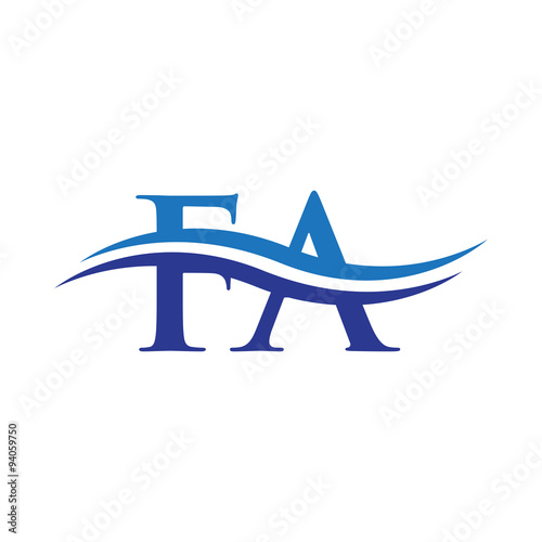 initial letter logo