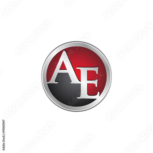 Free Download AE initial circle logo red - GFXLoad