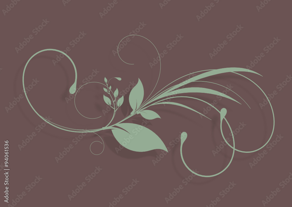 Fondo floral vintage 